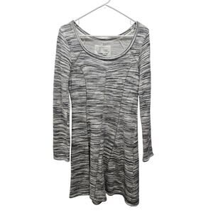Anthropologie Saturday Sunday Sweater Dress Minimalist Heather Gray Size M
